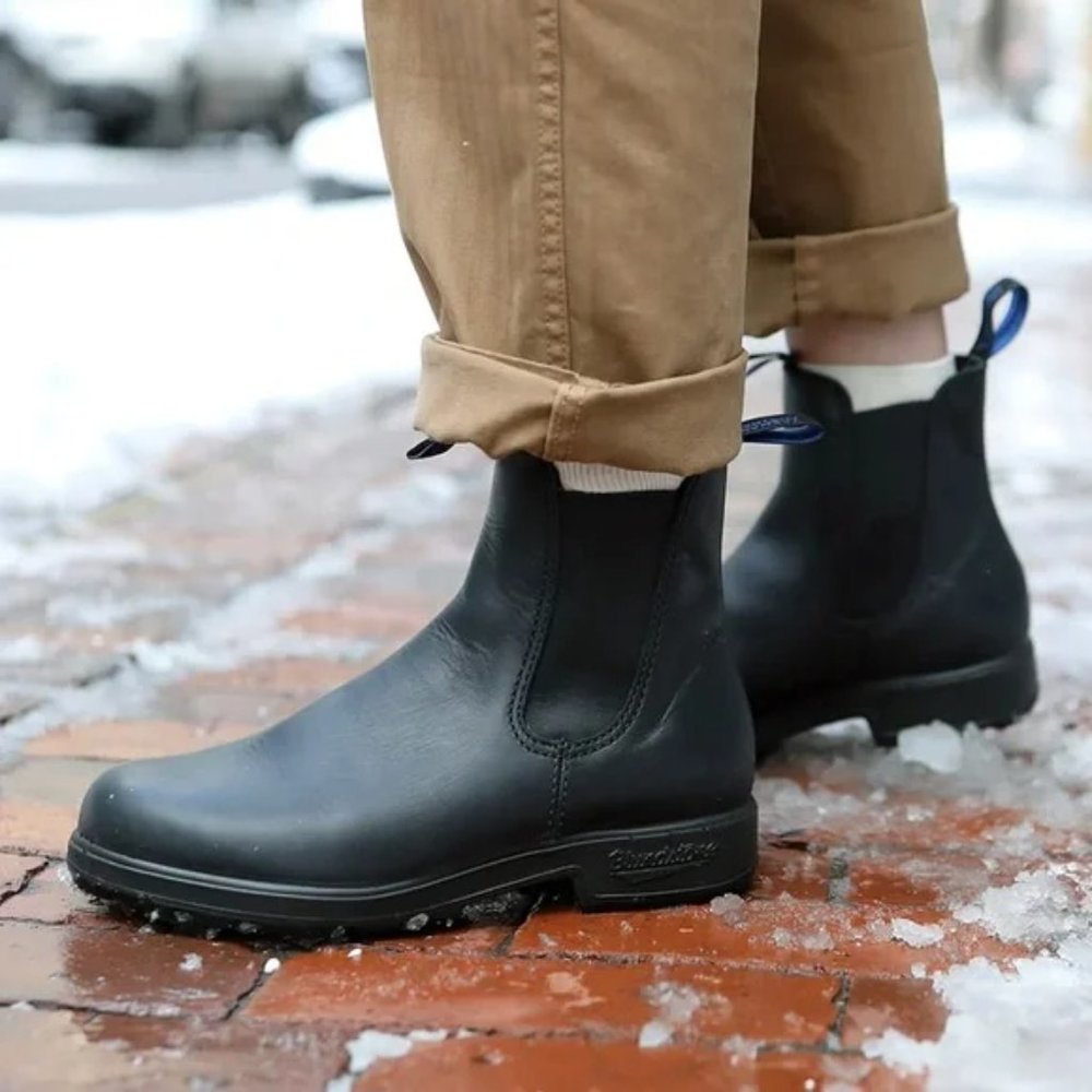 Blundstone 510 Ankle Boots Chelsea Leather Pull On Black Men’s Size 8.5 Classic